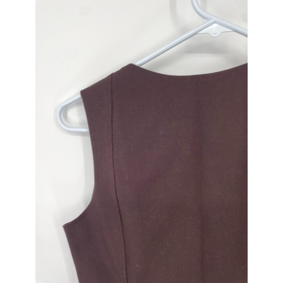Abercrombie & Fitch Top Women's XS Brown Stretch Square Neck Sleeveless Boho NWT - Picture 4 of 12